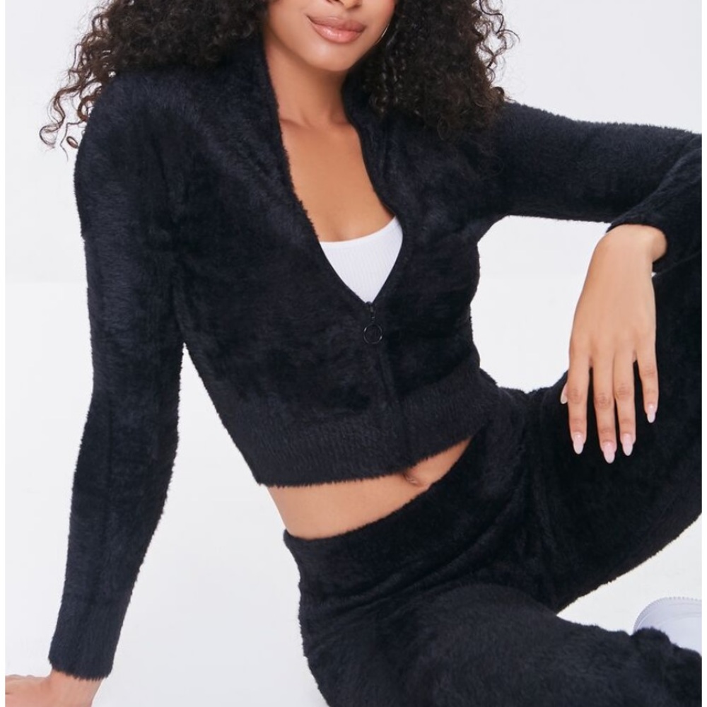 Black zip up